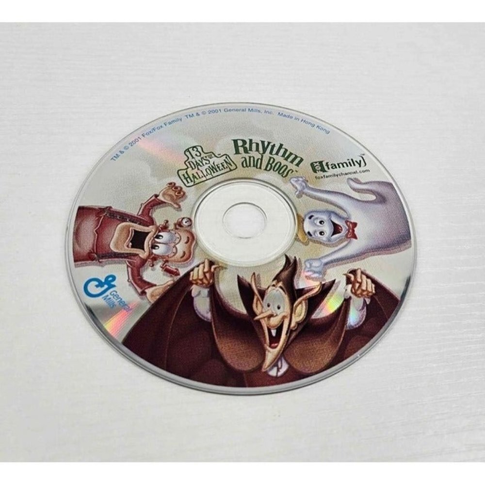 General Mills 13 Days of Rhythm and Boos Limited Edition CD 2001 Release